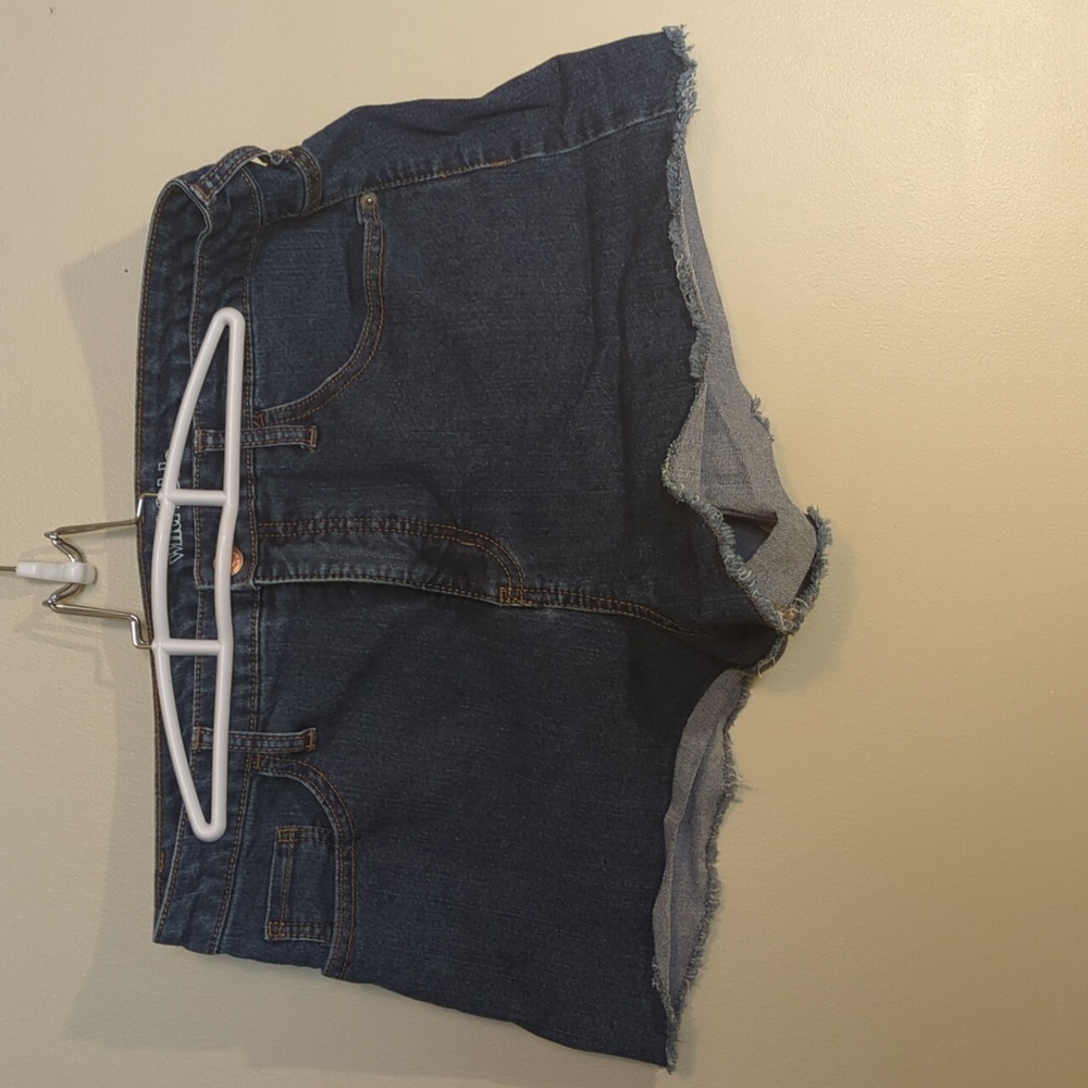High waist denim shorts 14